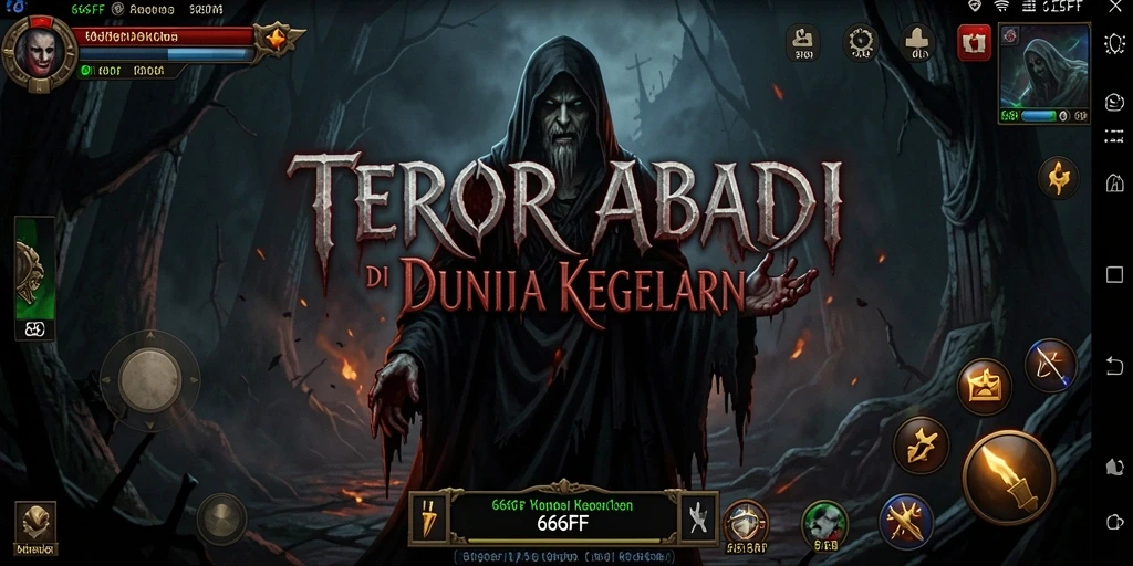 Tangkapan layar dari gameplay mencekam 666FF yang penuh ketegangan.