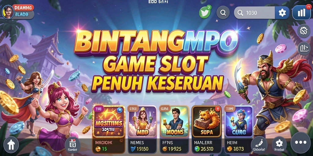 Screenshot gameplay seru BINTANGMPO dengan tampilan yang menarik.