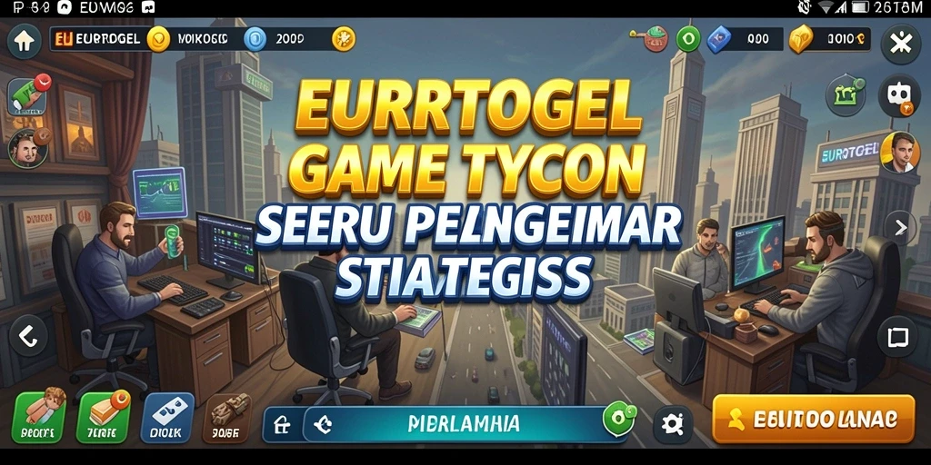 Tampilan gameplay seru dari EUROTOGEL yang menantang pemain untuk menjadi tycoon.