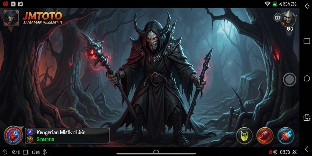 Gameplay menegangkan di dalam dunia kegelapan <strong>JMTOTO</strong>.