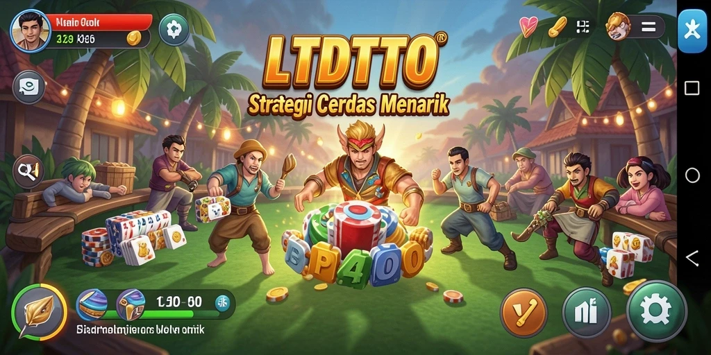 Gameplay LTDTOTO yang dinamis dan menantang dalam permainan strategi.