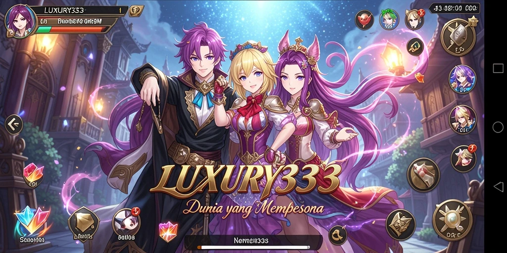 Gameplay seru dan grafis indah dari LUXURY333.