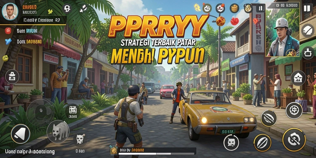 Gameplay mendebarkan dalam permainan strategi PPRRYY.